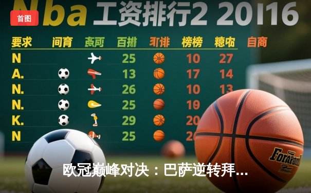 欧冠巅峰对决：巴萨逆转拜仁，梅西双响建功